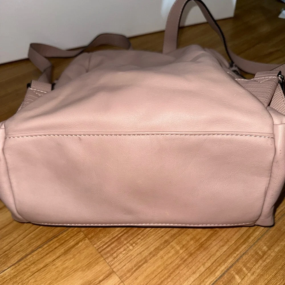 Simply Vera Vera Wang Convertible Backpack - Dusty Rose